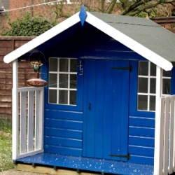 blue playhouse