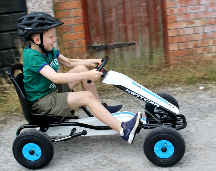 Having The School Holidays Covered With The Kettler Dakar Air Go Kart The Oliver\\\'s Madhouse