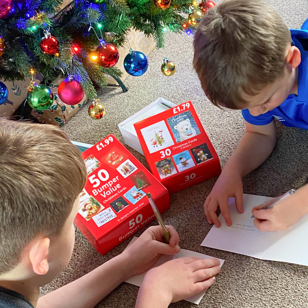 Getting Christmas Wrapped Up With Card Factory #AD The Oliver\\\'s Madhouse